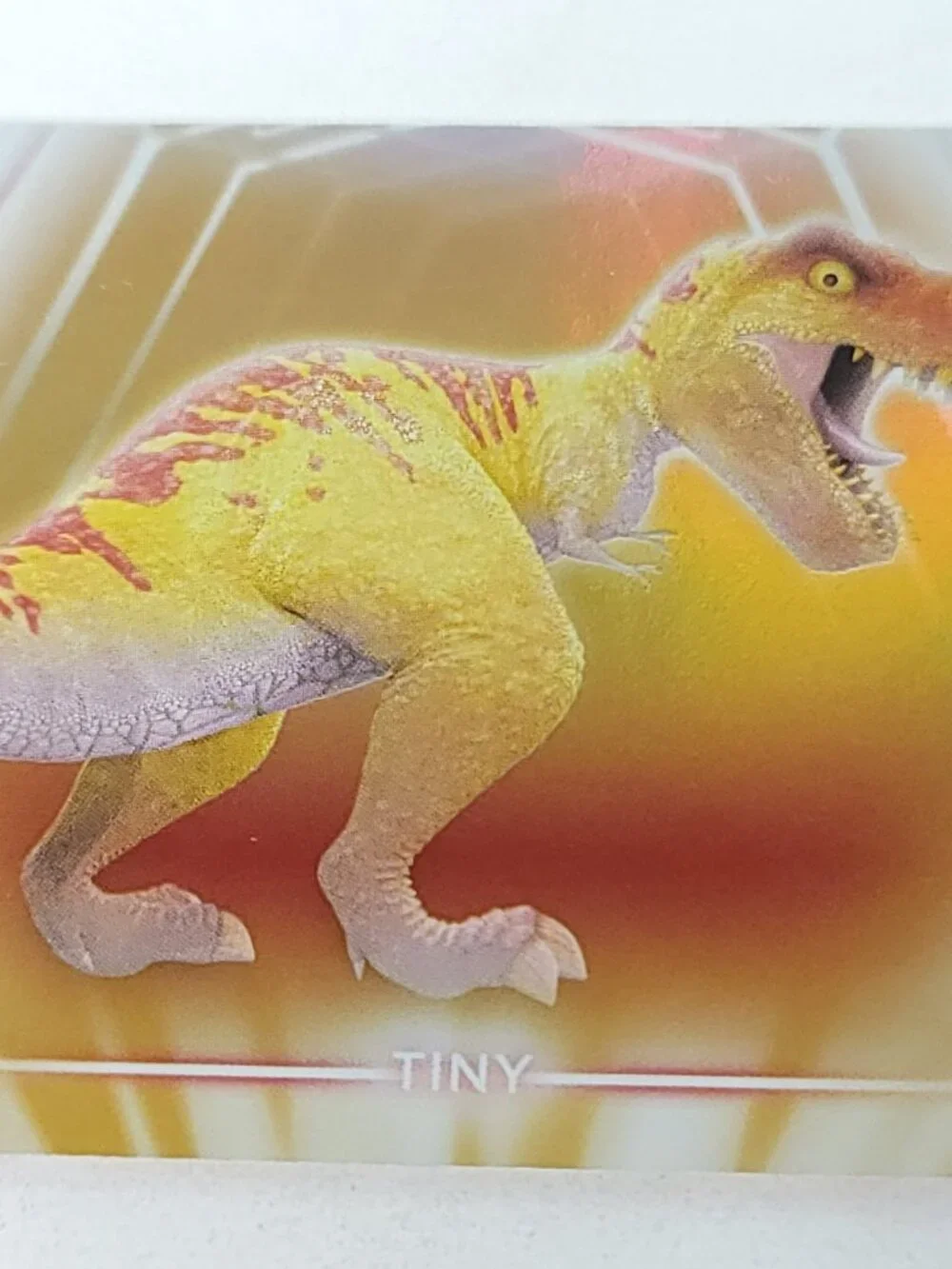 Tiny Topps 2026 Disney Neon Gold Holo Parallel Limited 10/50 - Picture 3 of 4